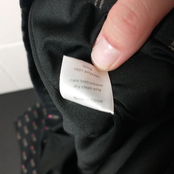 Modcloth X Hutch Lipstick Print V Neck Dress, size 16W - Picture 6 of 8